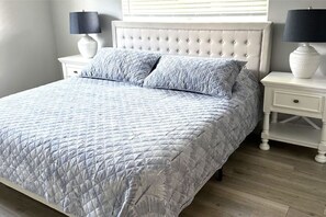 3 bedrooms, iron/ironing board, free WiFi, bed sheets