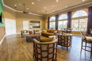 TV - Lake View Getaway: Pool, Game Room, Theming! (Kissimmee)