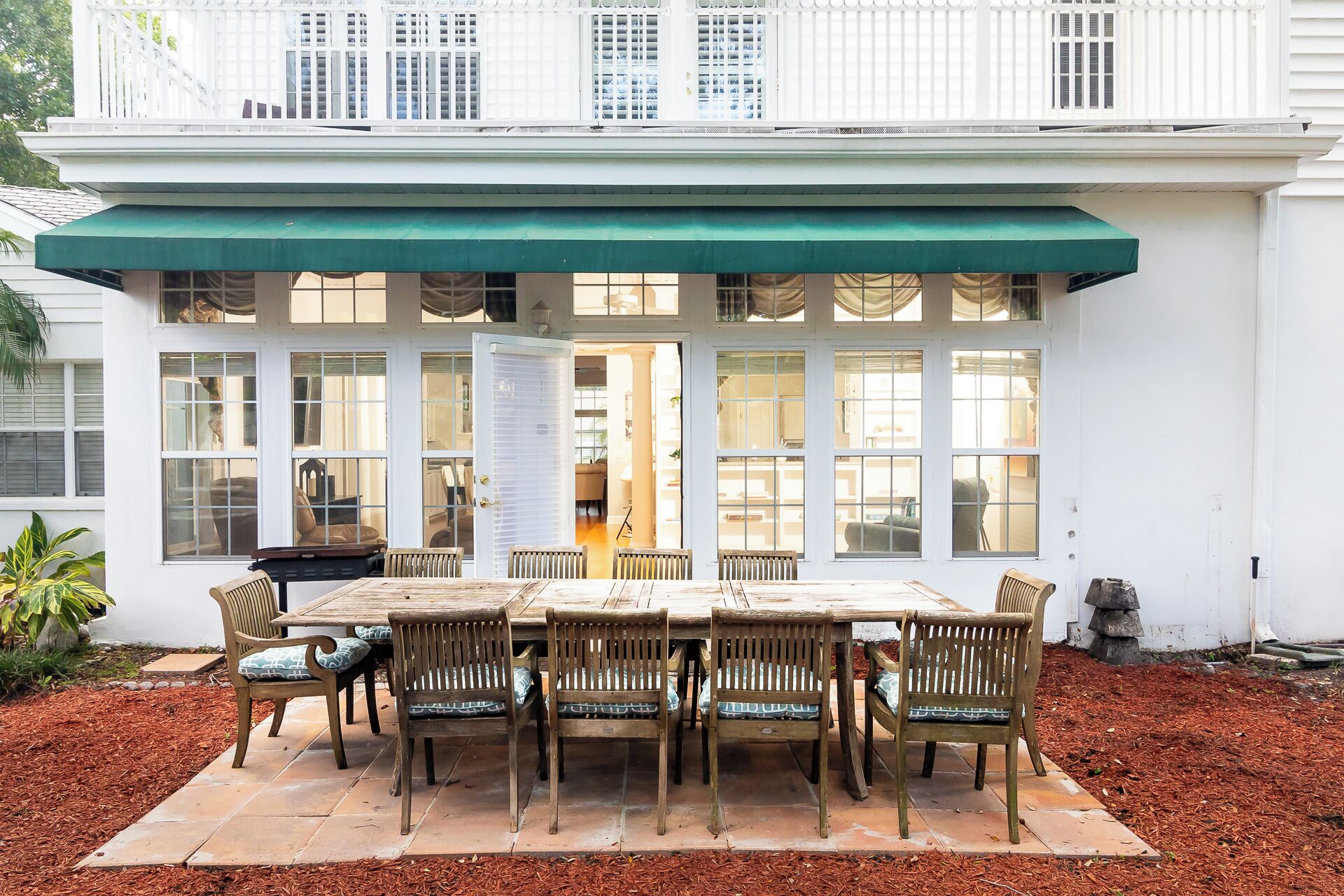 獨棟房屋, 多張床, 陽台, 花園景觀 | 室外用餐