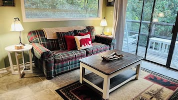 TV connectée, cheminée