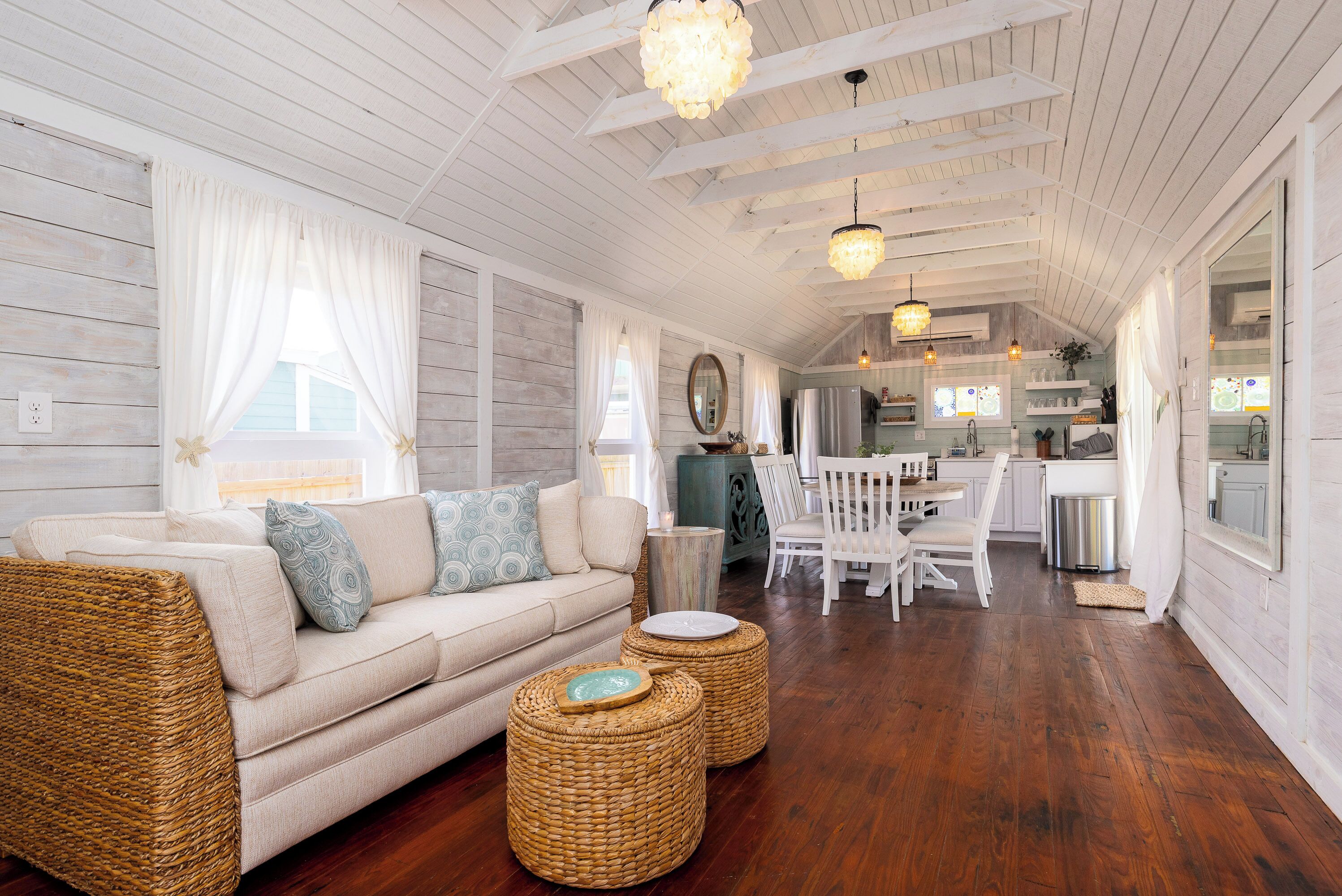 Cottage, Multiple Beds, Patio, Garden View | Living area | TV