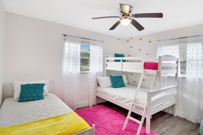 3 多间卧室、熨斗/熨衣板、免费 WiFi、床单