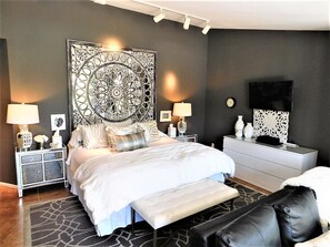 Ferienhaus, Mehrere Betten, Poolzugang, Poolblick (The Desert Pearl) | Ausblick vom Zimmer