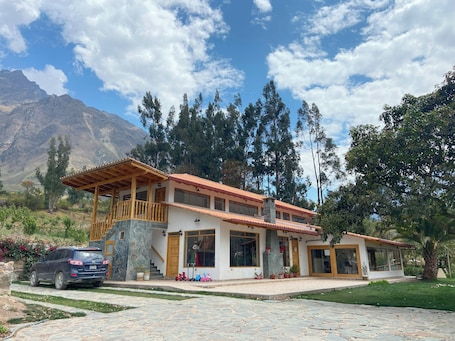 Fachada da propriedade. Quinta San Martin