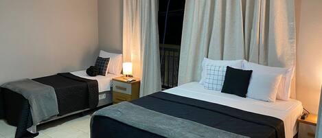 1 quarto, ferros/tábuas de passar roupa, Wi-Fi, roupa de cama