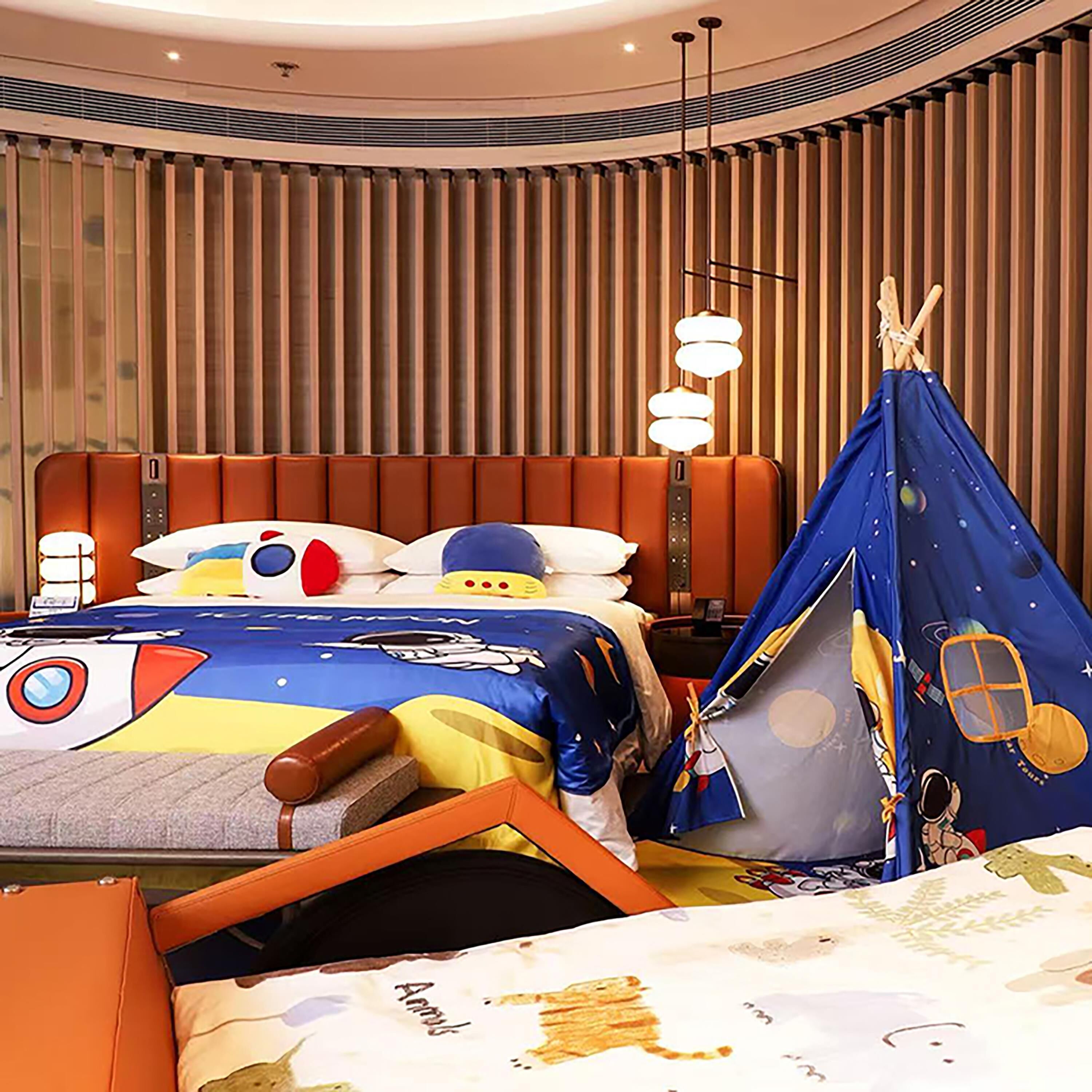 Familienzimmer, 1 King-Bett, Seeblick