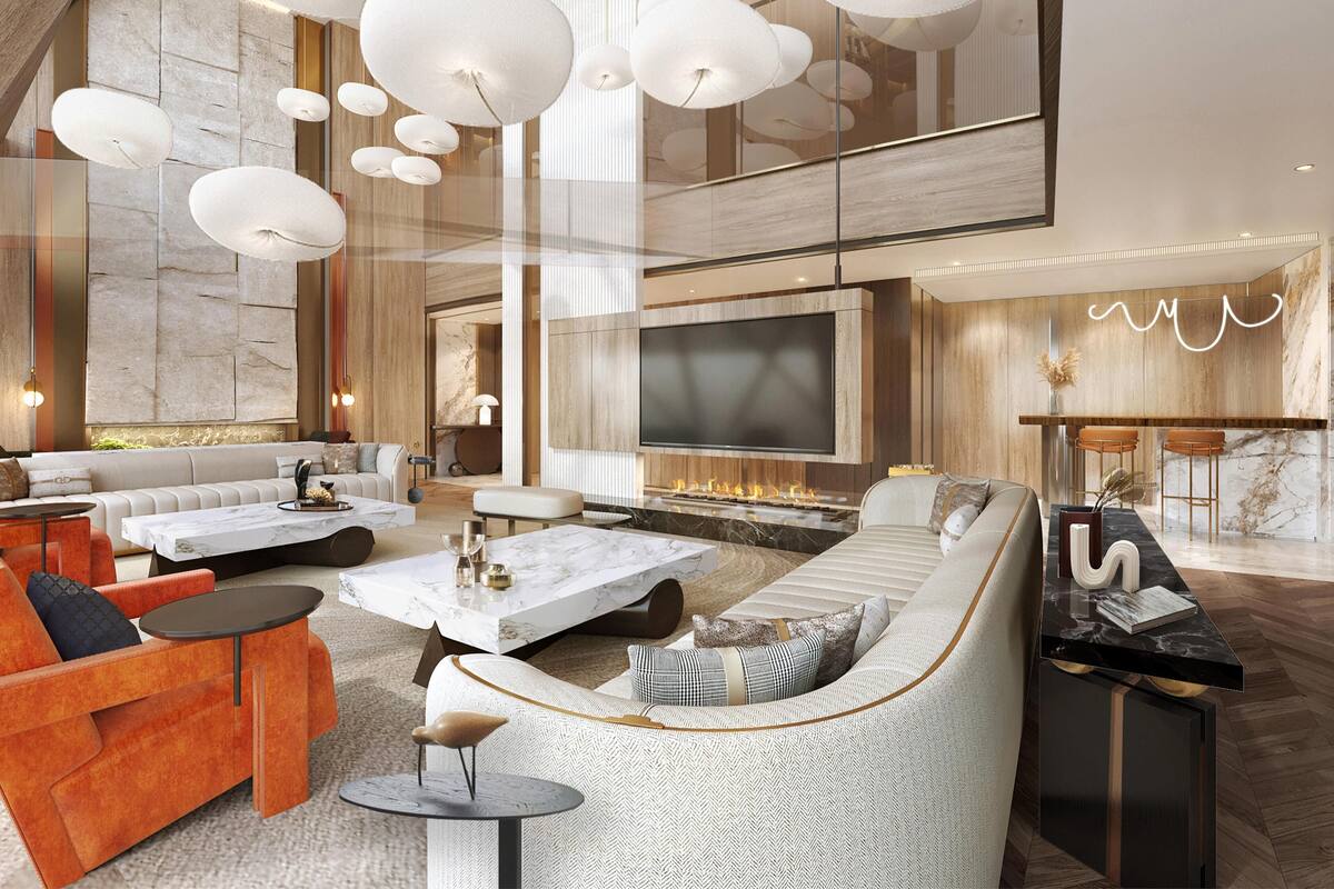 Suite presidencial, 1 cama King size | Área de sala de estar | Televisión LCD y juguetes