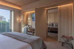 1 chambre, coffre-fort, literie fournie