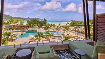 Junior Suite, 1 King Bed, Balcony | View from room