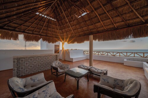 Apt in Chicxulub near to Beach