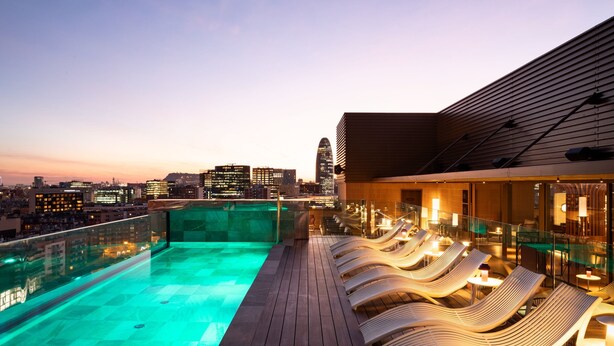 Terrasse sur le toit