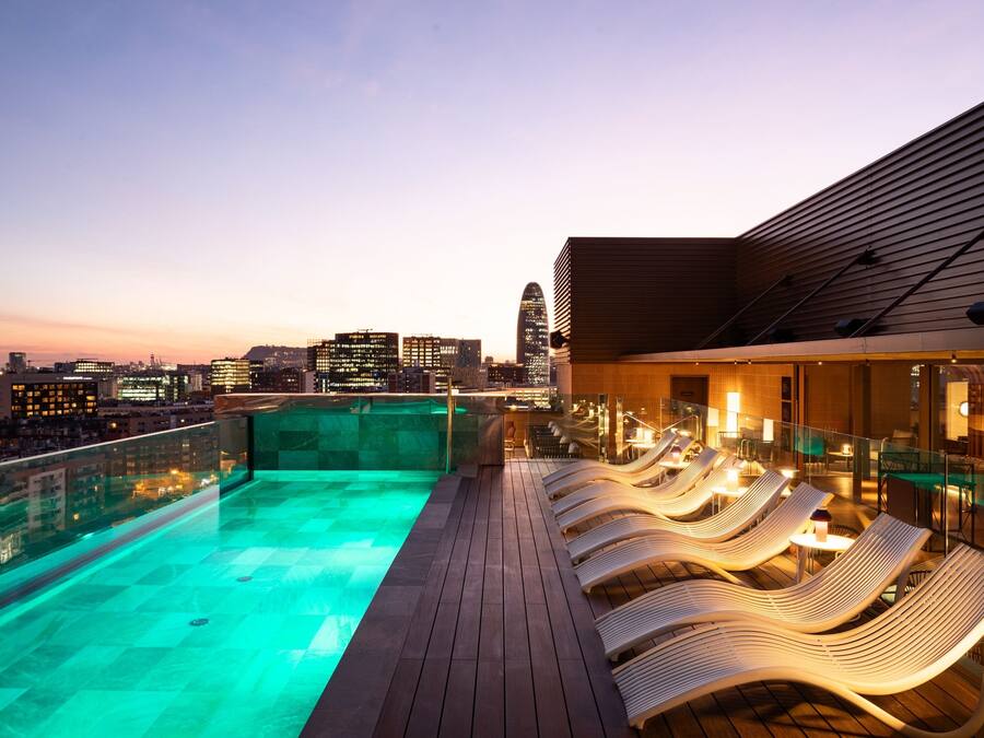 Terraço na cobertura