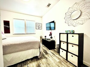 1 Schlafzimmer, Bügeleisen/Bügelbrett, kostenloses WLAN, Bettwäsche