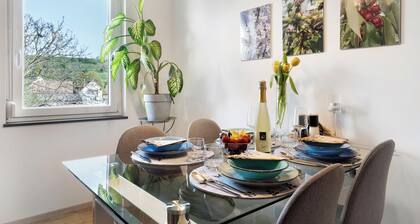 Appartement 'Kirsche' avec terrasse commune, jardin commun et Wi-Fi