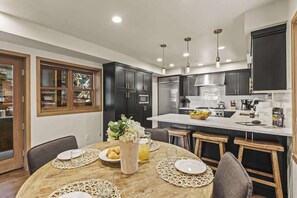 Dining - Abode at Empire Lodge, private hot tub, Deer Valley area (Park City)