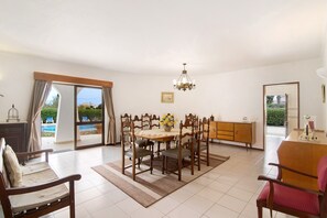 Dining - Casa das Areias with Private Pool, Wi-Fi, and Air Conditioning (Porches)