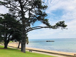 Beach - The Waves Beach Pad - Beachfront 1 Bed Apartment - Phillip Island (Cowes)