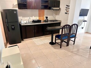 Appartement familial | Cuisine privée | Mélangeur, plaque chauffante