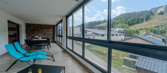Appartement de vacances "Résidence Pieds Des Pistes" près des pistes avec terrasse privée et Wi-Fi
