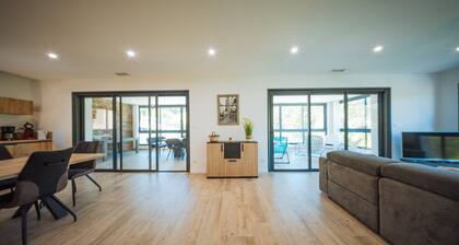 Ferienwohnung "Résidence Pieds Des Pistes" nahe der Pisten mit privater Terrasse und WLAN