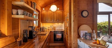 Frigorífico, horno, placa de cocina y lavavajillas