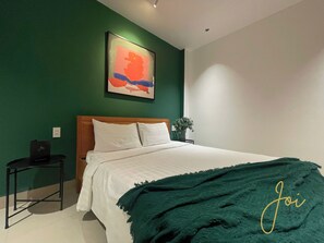 ห้องซูพีเรียดับเบิล | โต๊ะทำงาน, Wi-Fi ฟรี, ผ้าปูที่นอน