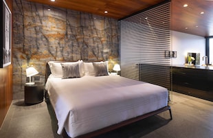 Panoramic Suite, 1 Bedroom | 1 bilik tidur, cadar kapas Mesir, peralatan tempat tidur premium 