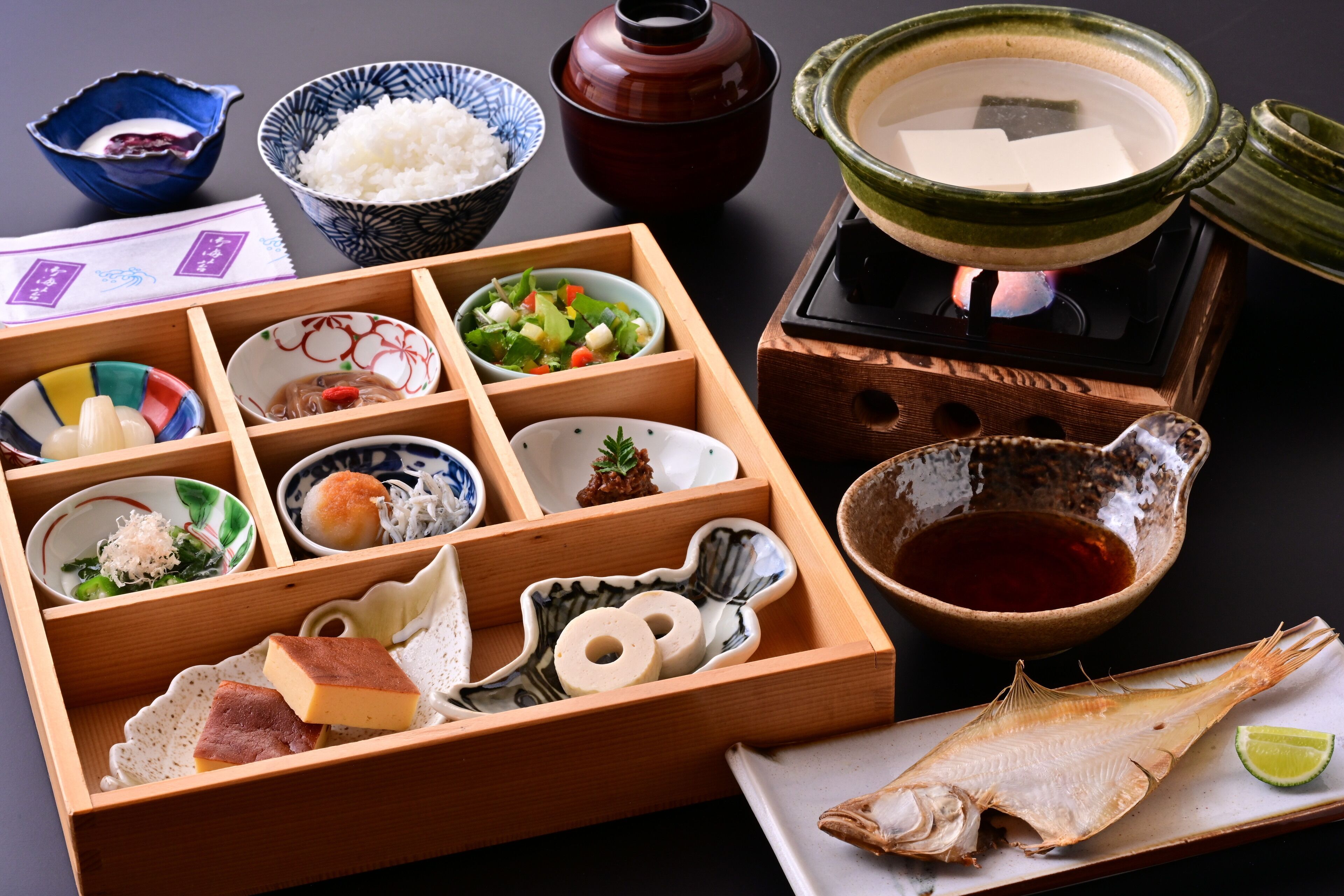 Free daily Japanese breakfast