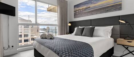 1 Schlafzimmer, Bügeleisen/Bügelbrett, kostenloses WLAN, Bettwäsche