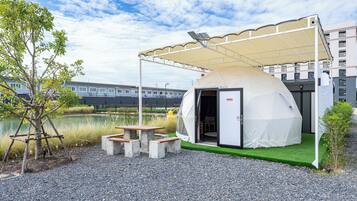 Tienda de campaña | Área de sala de estar