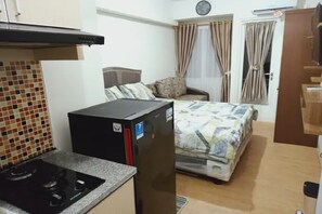 Studio | Minibar, Schreibtisch, kostenloses WLAN, Bettwäsche