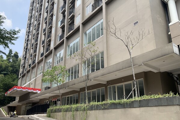 Facciata della struttura