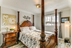 5 dormitoris, caixa forta a l'habitació i planxa i posts de planxar 