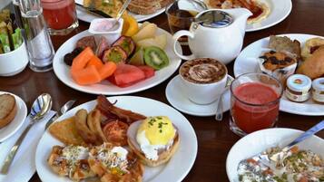 Free daily full breakfast