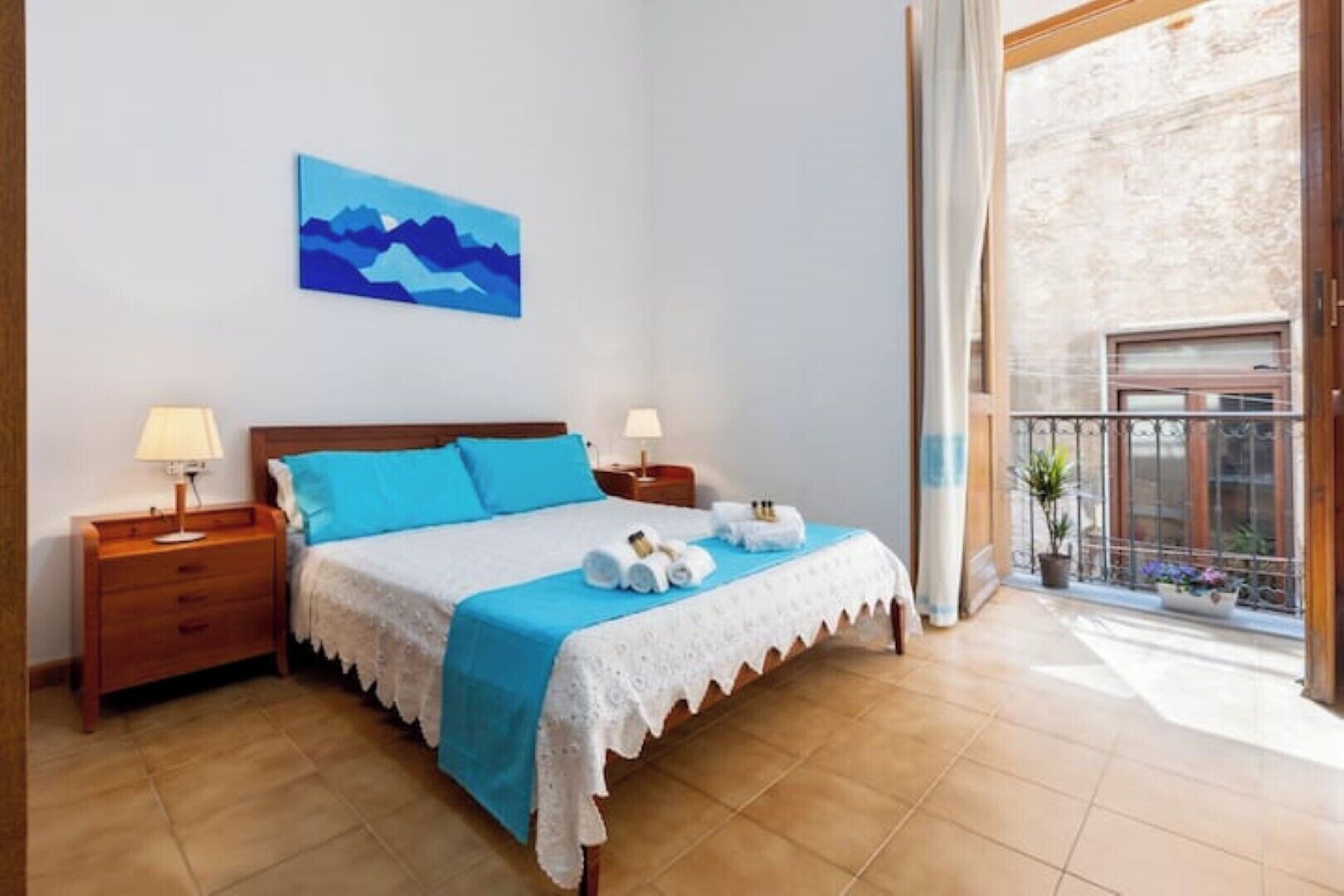 1 Schlafzimmer, Bügeleisen/Bügelbrett, kostenloses WLAN, Bettwäsche