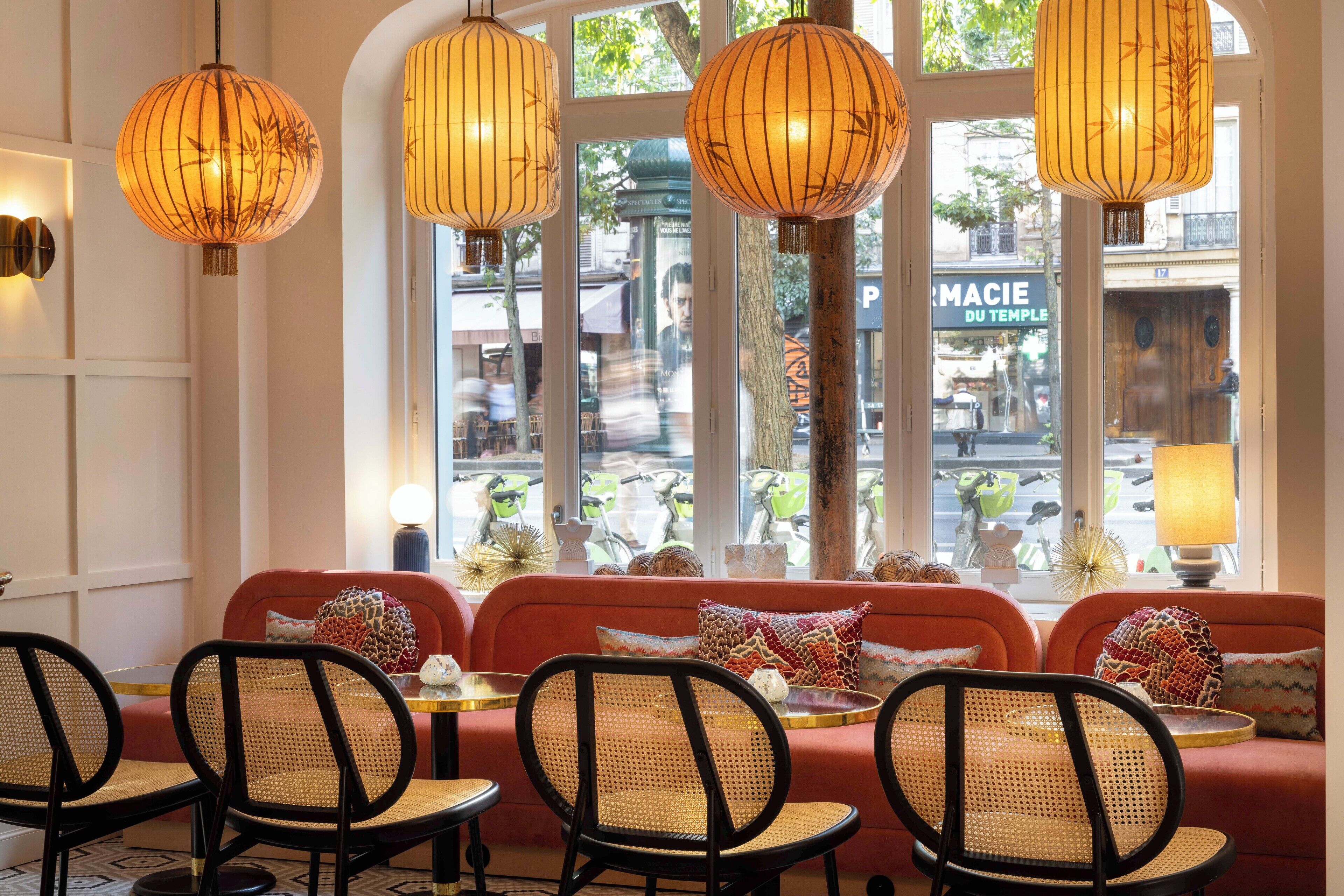 Zona de estar del vestíbulo