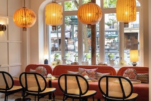 Zona de estar del vestíbulo