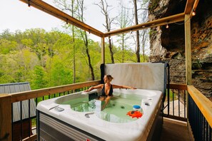 Baignoire à remous extérieure