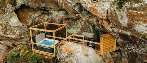 Bain à remous extérieur