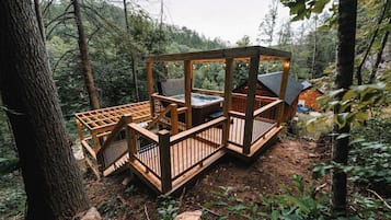 Outdoor spabad