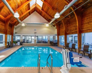 Indoor pool, outdoor pool