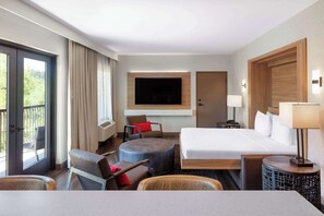 Suite, niet-roken | Luxe beddengoed, pillowtop-bedden, verduisterende gordijnen