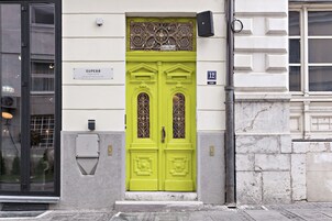 Fachada de la propiedad