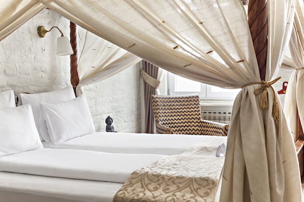 Suite de luxe | 1 dormitori, caixa forta a l'habitació i decoració individual
