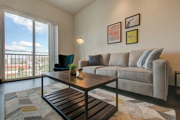 Área de sala de estar