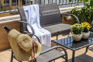 Terrasse sur le toit