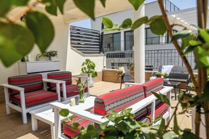 Terrasse sur le toit
