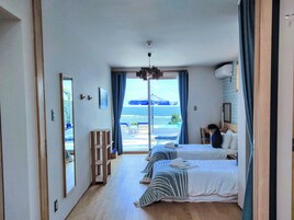 ヴィラ 空 禁煙 | 3 室のベッドルーム、ミニバー、客室ごとに異なる装飾、客室ごとに異なるインテリア