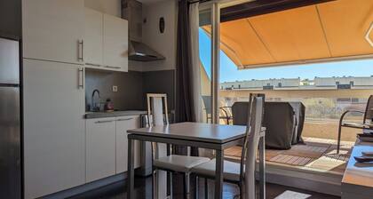 Studio Héliopolis K Int. Village Naturiste AC/Parc