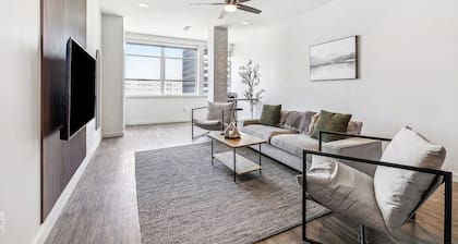 Modern Downtown High-Rise Apartment